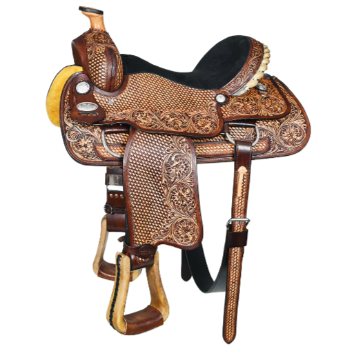 HILASON Western Horse Saddle American Leather Ranch Roping Cowboy