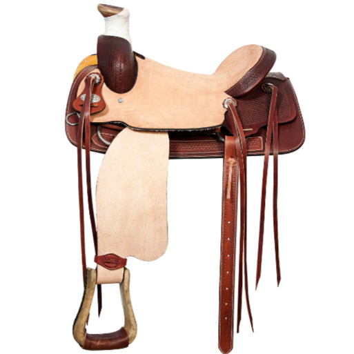 HILASON Western Horse Saddle American Leather Ranch Roping Cowboy