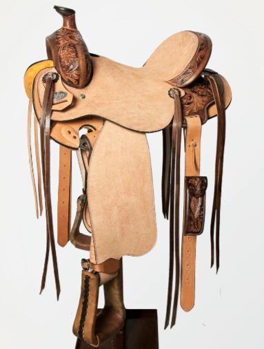 Western Horse Saddle Leather Ranch Roping Cowboy Hilason