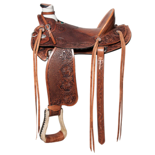 HILASON Western Horse Wade Saddle American Leather Trail Barrel Racing Hilason Antique Brown