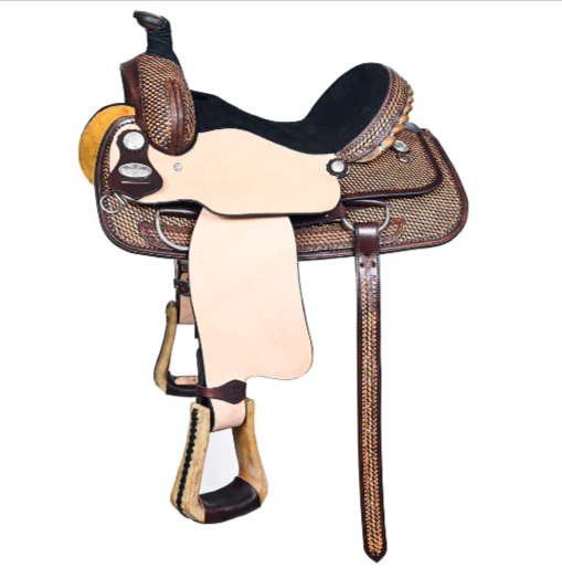 HILASON Western Horse Saddle American Leather Ranch Roping Cowboy