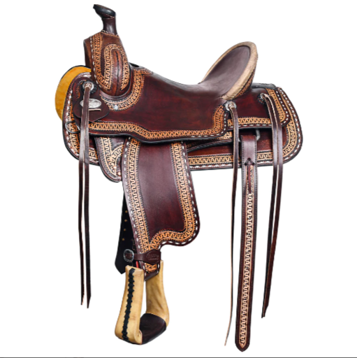 HILASON Western Horse Saddle American Leather Ranch Roping