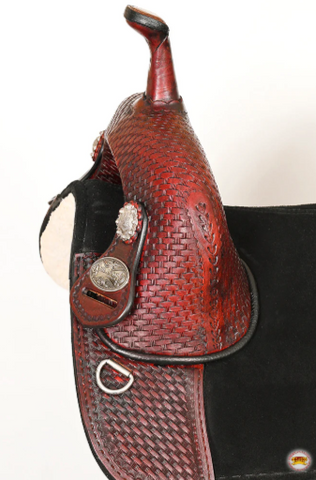 HILASON Western Horse Saddle American Leather Trail Barrel Racing