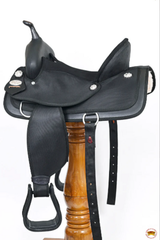 HILASON Western Horse Ranch Roping Saddle American Leather