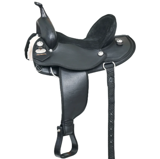 HILASON Western Horse Ranch Roping Saddle American Leather