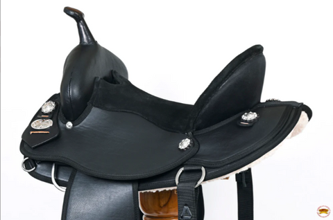 HILASON Western Horse Ranch Roping Saddle American Leather