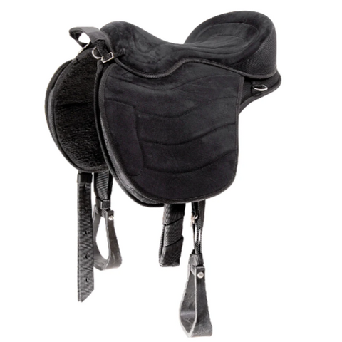 Cashel Water Repellant Micro Fiber G2 Soft Horse Saddle Medium Black