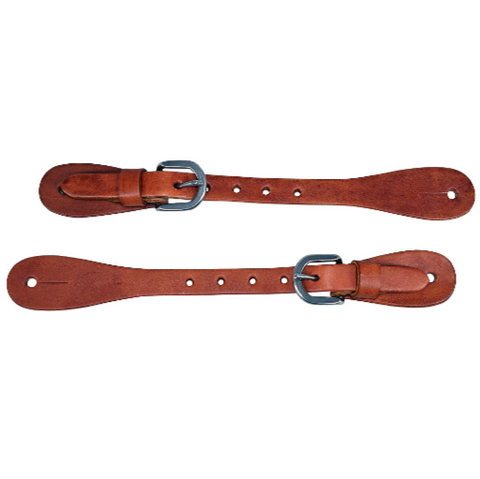 Hilason Western American Genuine Leather Cowboy Spur Straps Pair