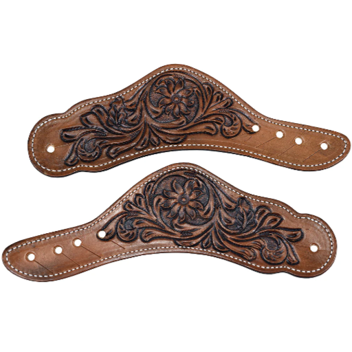 Hilason Western American Genuine Leather Cowboy Spur Straps Pair