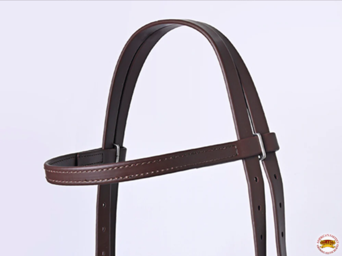 HILASON Western Horse Headstall Breast Collar Split Rein Biothane Leather