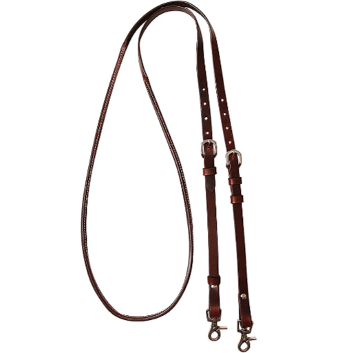 Cashel Company Adjustable Reins 8Ft Chocolate