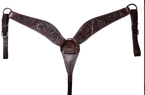 Hilason Western Roping Breast Collar Double Ply