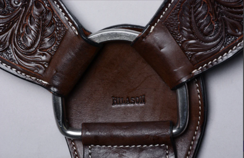 Hilason Western Roping Breast Collar Double Ply