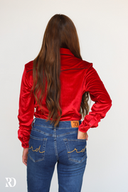 SCARLET VELVET PERFORMANCE SHIRT (ADULT)