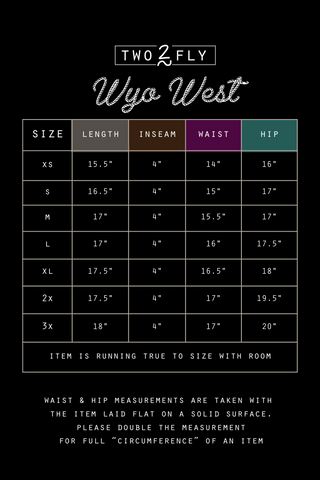 WYO WEST SHORTS